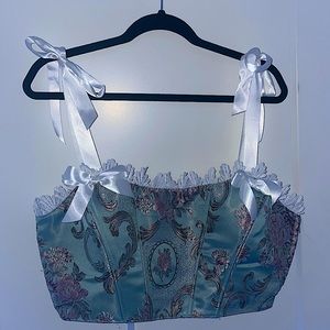 Dolls Kill X Sugar Thrillz 2022 Smitten Embraces Corset Top